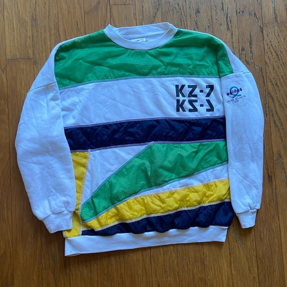 adidas Other - VINTAGE ADIDAS SAILING OLYMPIC SWEATER SIZE LARGE GOOD CONDITION MINOR FLAWS